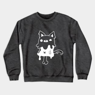 Melted Cat Popsicle Crewneck Sweatshirt